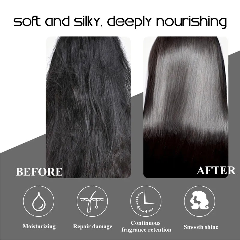 Collagen Hair Mask Keratin Coconut Argab Oil & Jojoba Oil For All Hair Types Deep Moisturizing