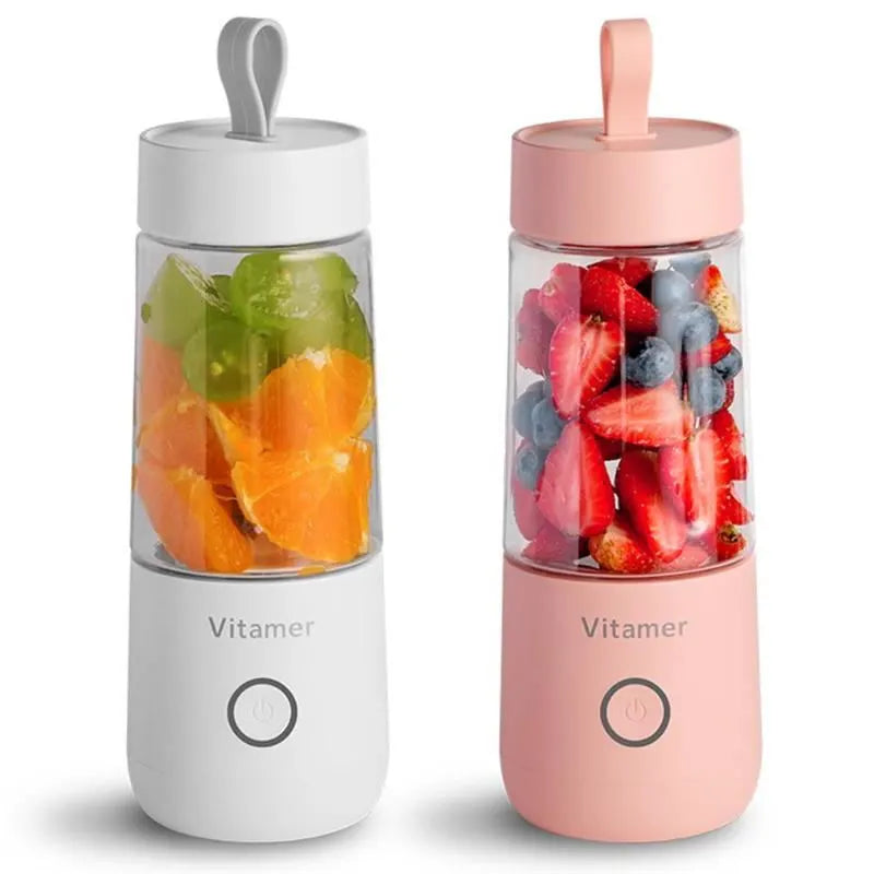 350ml Portable Blender Juicer Electric USB Rechargeable Mixer USB Charging Kitchen Gadgets